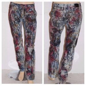 NEW ROBIN'S JEANS Marlon Straight Waxed Jean SZ 40